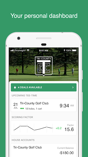 Android application Tri-County Country Club screenshort