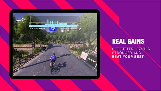Wahoo RGT: Virtual Cycling App Capture d'écran