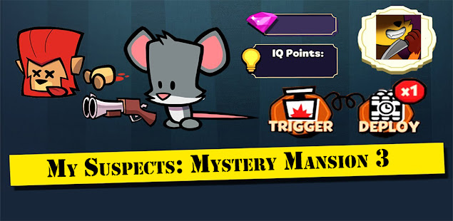New Suspects: Mystery Mansion 3 Guide 2 APK + Мод (Unlimited money) за Android