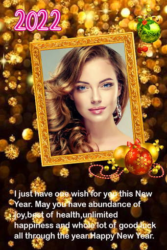 NewYear Frames And Wishes2022 Screen 2