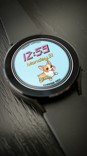 Kawaii Watch Face Corgi Screen 3