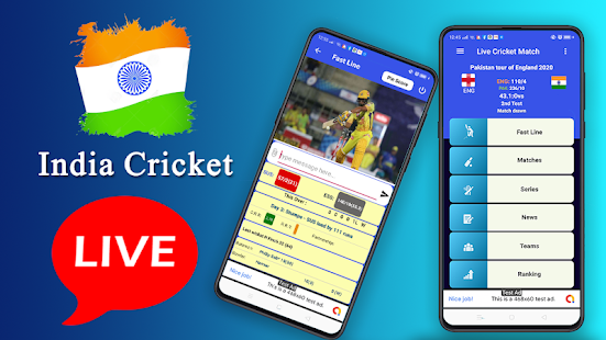 Cricket Live Match 1.8 APK screenshots 1