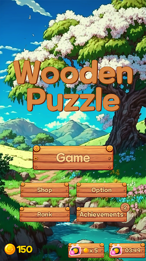 Android application Stream Garden Wooden Puzzle screenshort