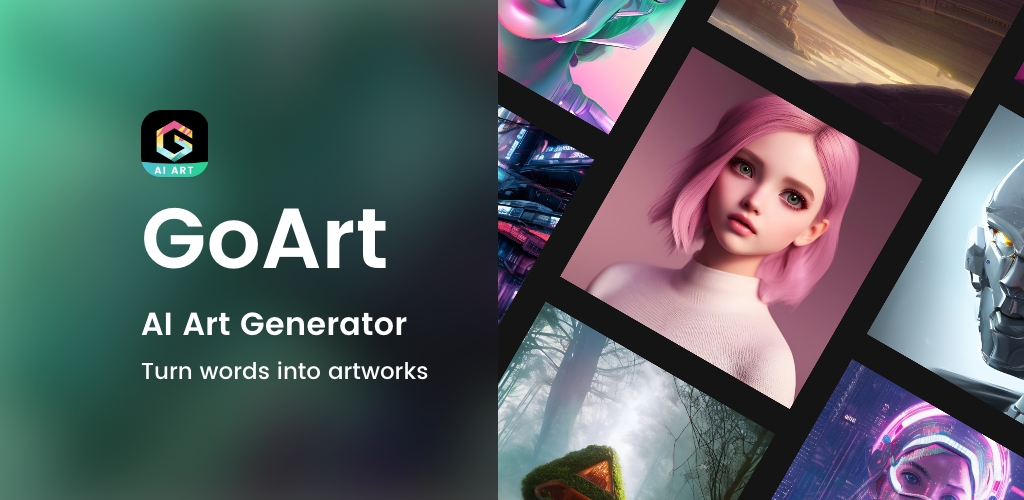 Banner Image AI Art Image Generator – GoArt Mod APK