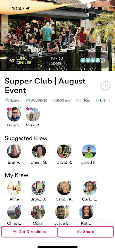 Krew Social Screen 2