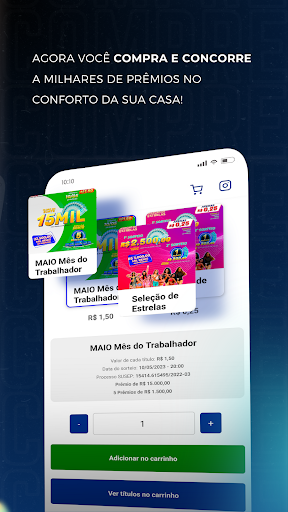Android application Real X Premiado screenshort