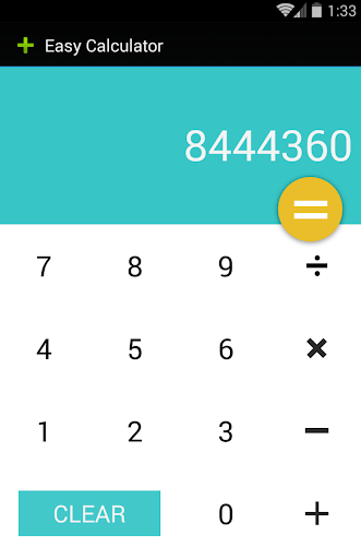 Easy Calculator Screen 3