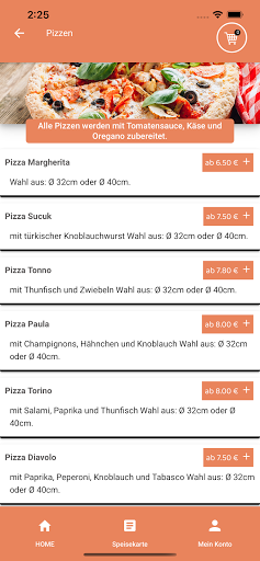 Montis Pizza, Pasta, Burger Screen 3