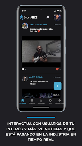 SoundBIZ Screen 2