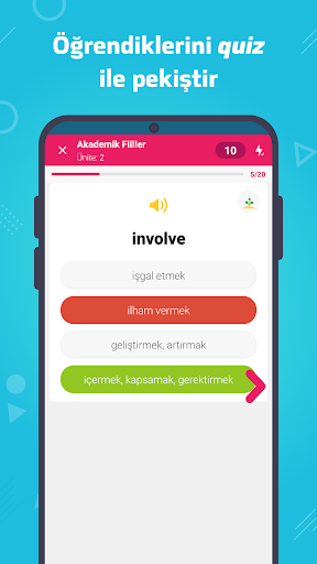 YDS - YÖKDİL İngilizce Kelime Screenshot 2 - AppWisp.com