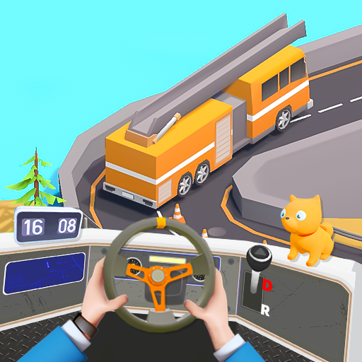 Vehicle Masters?Car Driver 3D Logo