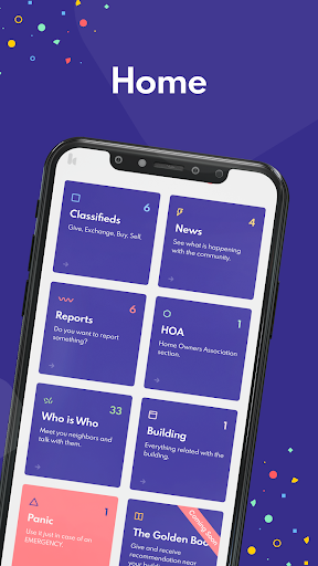 Android application Komuty screenshort