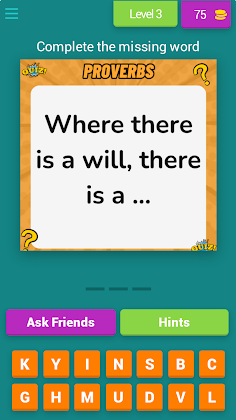 Proverbs Brain Test - Screenshot 4