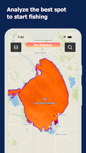 Screenshot of LakeMonster- Fishing App