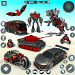 Cover Image of Download Flying Tiger Robot Car Games  APK