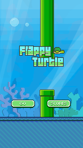 Android application Flappy Turtle screenshort