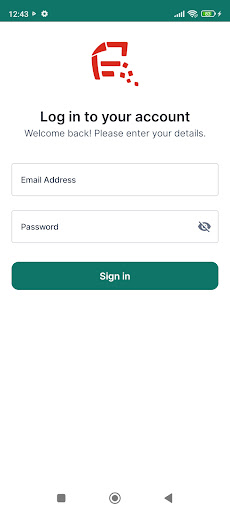 Android application Datamolino Scanner screenshort