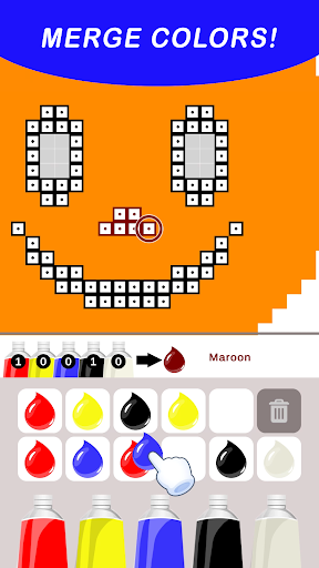 Android application Merge Pixels - Puzzle Colors screenshort