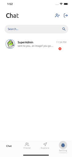 Android application ChatMe - Simply Messaging screenshort