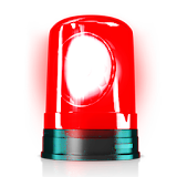 Police light icon