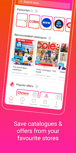 Screenshot of Catalogues & offers Australia