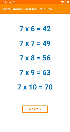 Math games Learn Brain Test