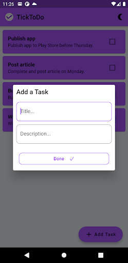 TickToDo: To-Do List & Tasks Screen 3