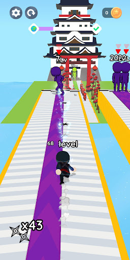 Ninja Sky Race - Arcade Runner Screen 2