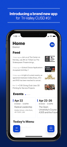 Android application Tri Valley CUSD #3 screenshort