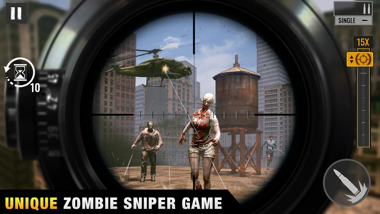 Sniper Zombies: Offline Games (free shopping)