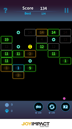 Break brick : Neon Block - Screenshot 2
