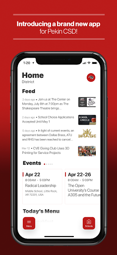 Android application Pekin CSD screenshort