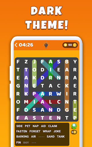 Word Search Game - Find Words Screen 3