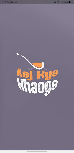 Android application Aaj kya khaoge screenshort