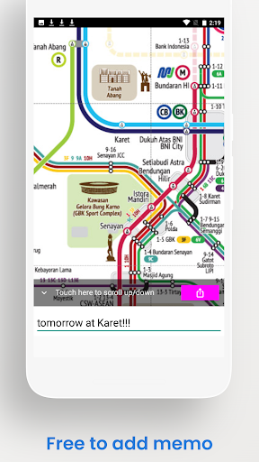 Jakarta MRT LRT Bus Map Guide Screenshot 4 - AppWisp.com