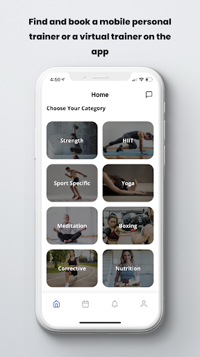 Helf – Find a Personal Trainer Screen 2