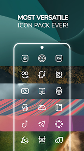 Reev Pro - White Outline Icons Screenshot