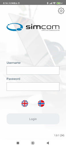 SimCom SPEAK Screen 3