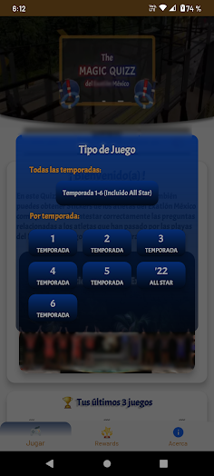 Magic Quiz del Exatlon - Screenshot 1