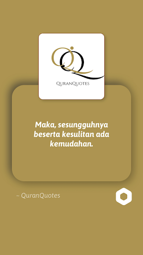 Android application QuranQuotes screenshort