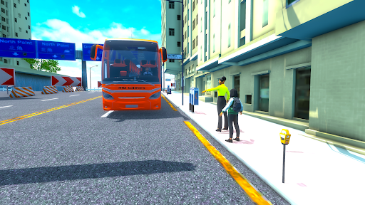 Bus Driving Parking Simulator