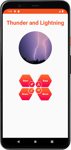 Thunder and Lightning Sounds Screen 3
