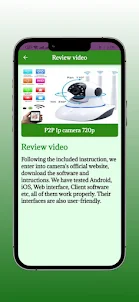 P2P Ip camera 720p Guide