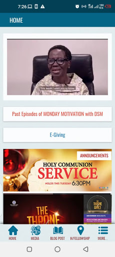 Android application RCCG - Jesus Sanctuary Masha screenshort