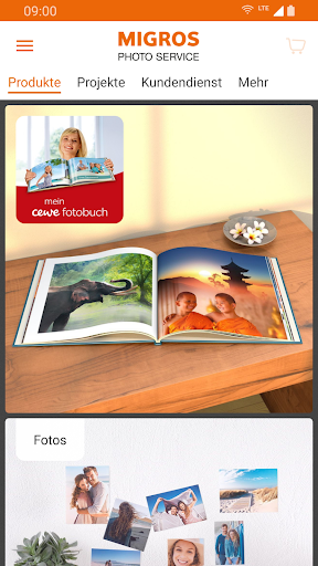 Android application Migros Photo Service screenshort