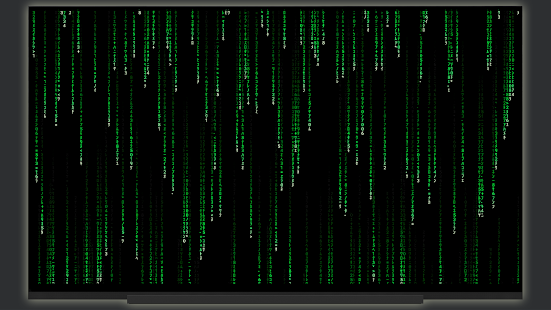 Screenshot des Matrix TV Live Wallpaper