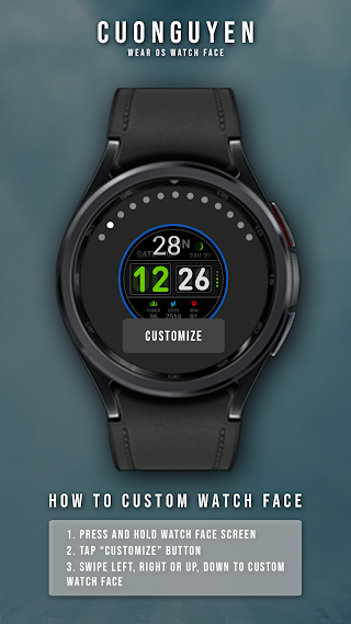 Watch face CNW0031 screenshot 3