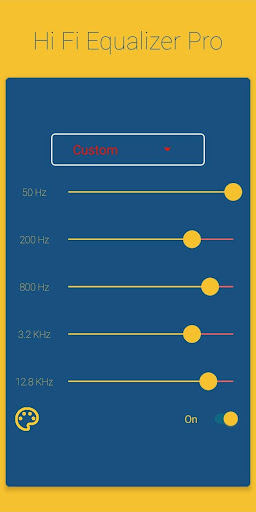 Android application Hi Fi Equalizer Pro screenshort