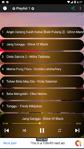 Lagu Ambon Populer Mp3 Offline Screen 3