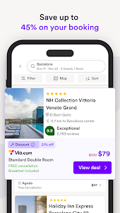Vio.com Get better hotel deals